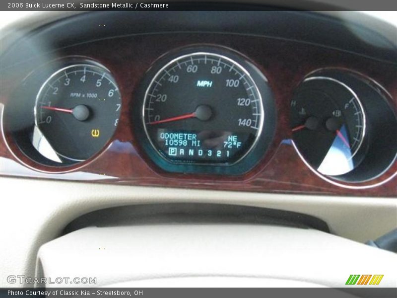 Sandstone Metallic / Cashmere 2006 Buick Lucerne CX