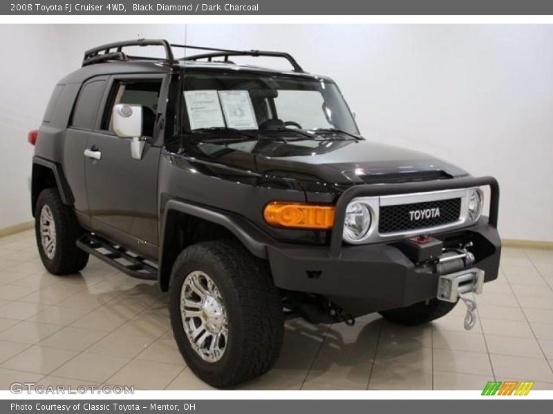 Black Diamond / Dark Charcoal 2008 Toyota FJ Cruiser 4WD