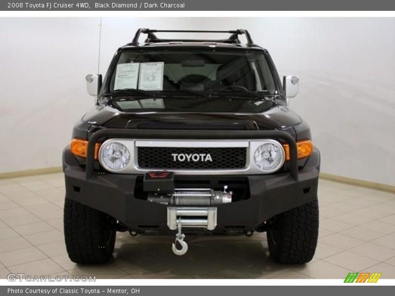 Black Diamond / Dark Charcoal 2008 Toyota FJ Cruiser 4WD