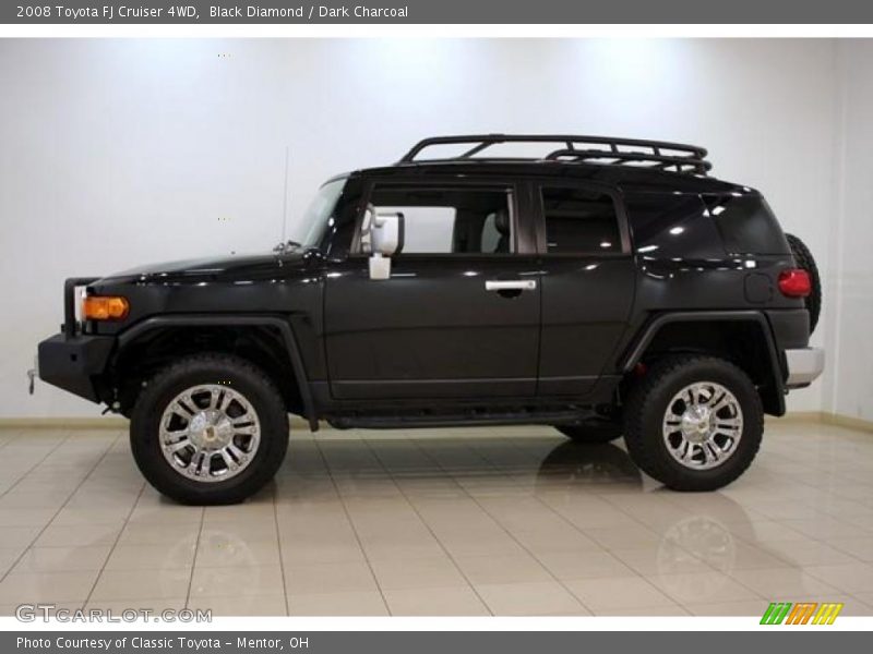 Black Diamond / Dark Charcoal 2008 Toyota FJ Cruiser 4WD