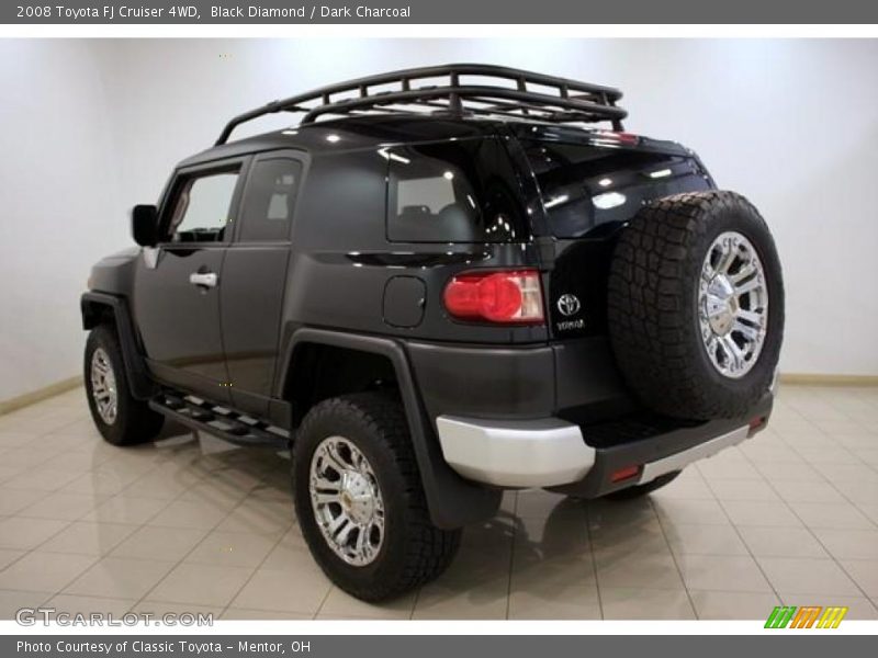 Black Diamond / Dark Charcoal 2008 Toyota FJ Cruiser 4WD