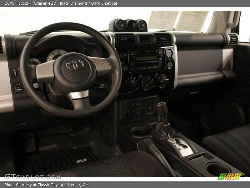 Black Diamond / Dark Charcoal 2008 Toyota FJ Cruiser 4WD