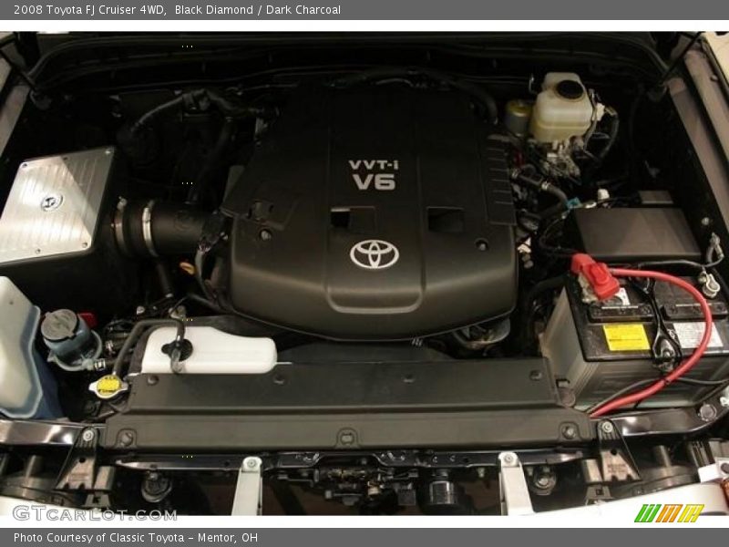 Black Diamond / Dark Charcoal 2008 Toyota FJ Cruiser 4WD