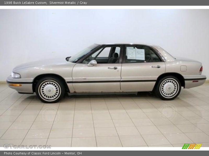 Silvermist Metallic / Gray 1998 Buick LeSabre Custom