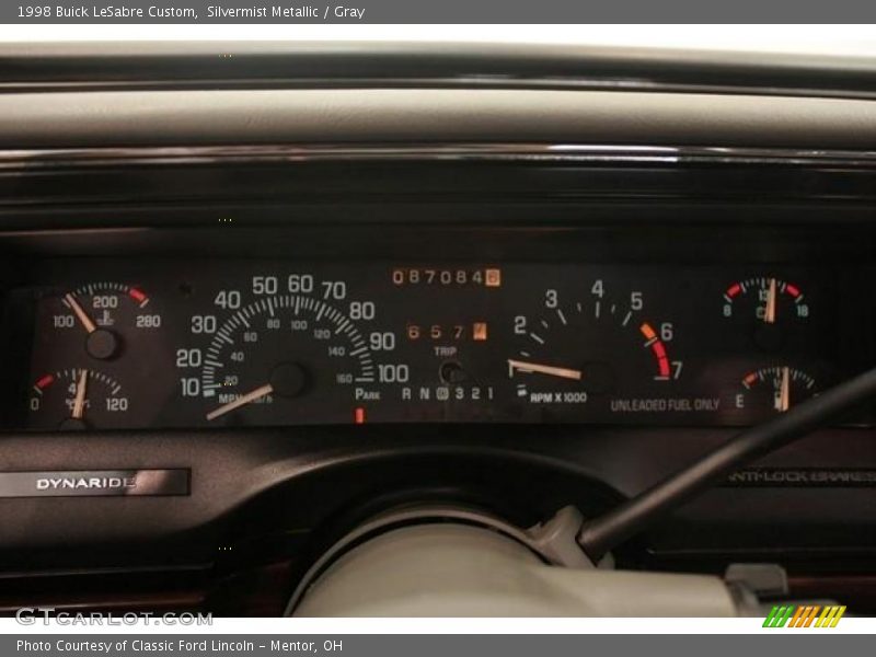 Silvermist Metallic / Gray 1998 Buick LeSabre Custom