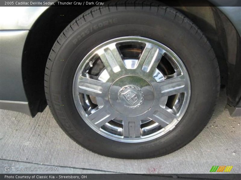 Thunder Gray / Dark Gray 2005 Cadillac DeVille Sedan