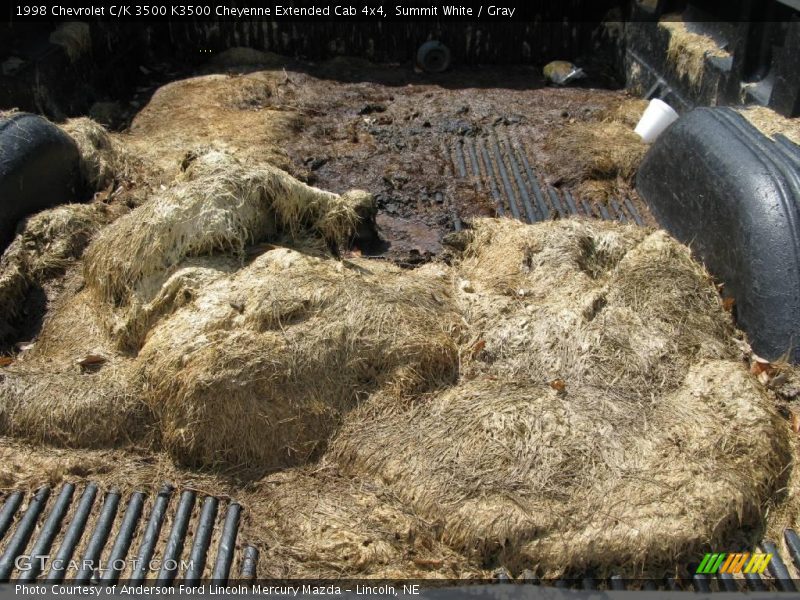 Summit White / Gray 1998 Chevrolet C/K 3500 K3500 Cheyenne Extended Cab 4x4