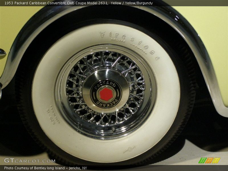  1953 Caribbean Convertible Club Coupe Model 2631 Wheel