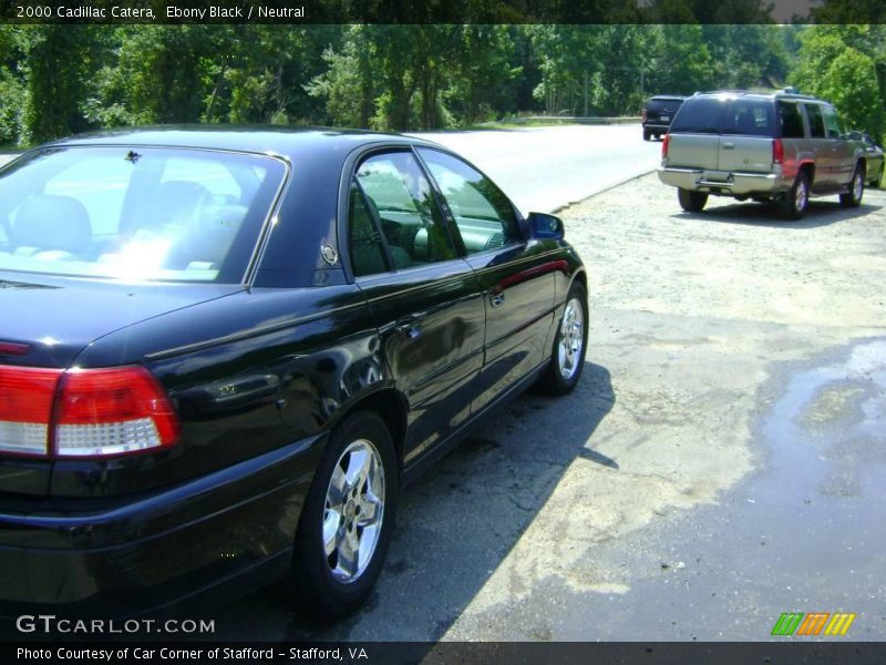 Ebony Black / Neutral 2000 Cadillac Catera