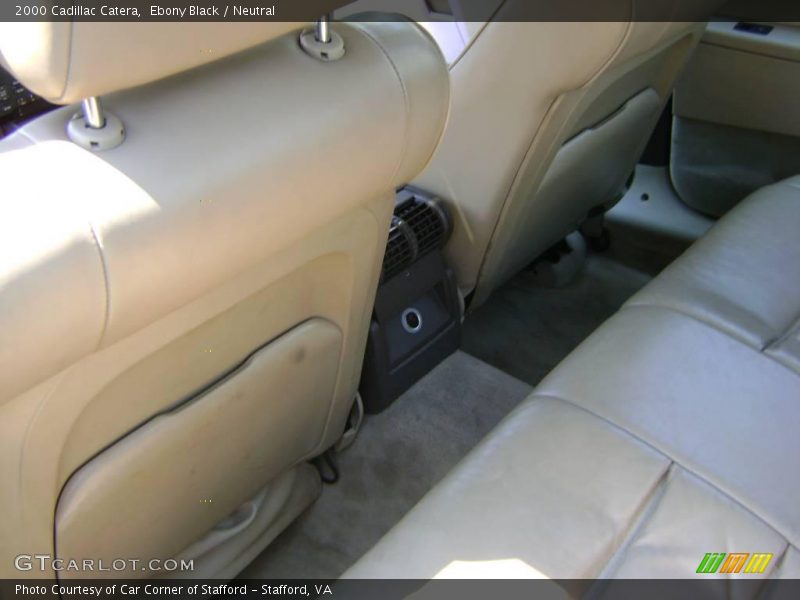 Ebony Black / Neutral 2000 Cadillac Catera