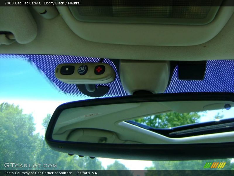 Ebony Black / Neutral 2000 Cadillac Catera
