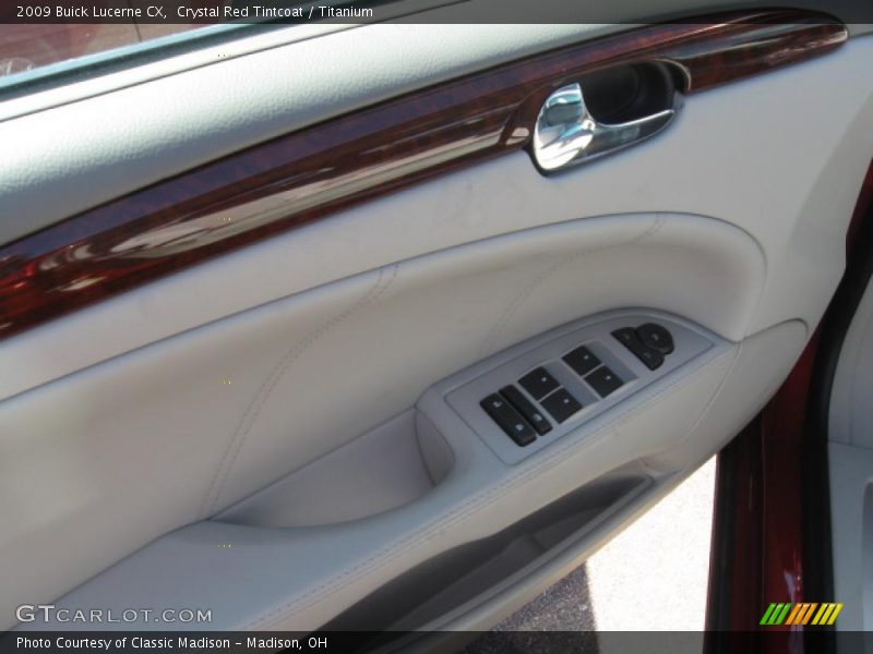 Crystal Red Tintcoat / Titanium 2009 Buick Lucerne CX
