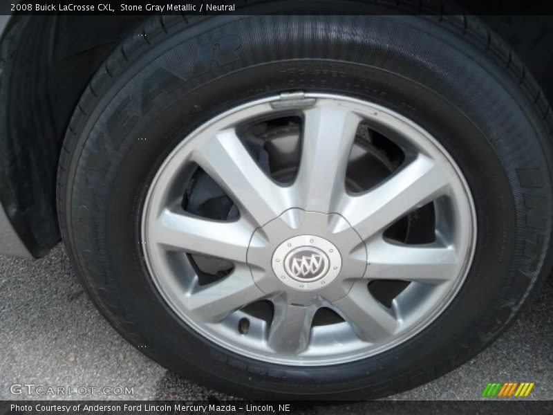 Stone Gray Metallic / Neutral 2008 Buick LaCrosse CXL