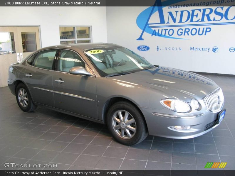 Stone Gray Metallic / Neutral 2008 Buick LaCrosse CXL