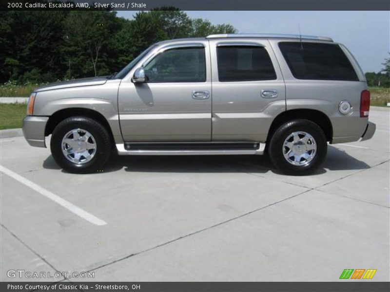 Silver Sand / Shale 2002 Cadillac Escalade AWD