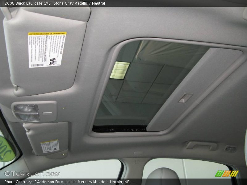 Stone Gray Metallic / Neutral 2008 Buick LaCrosse CXL