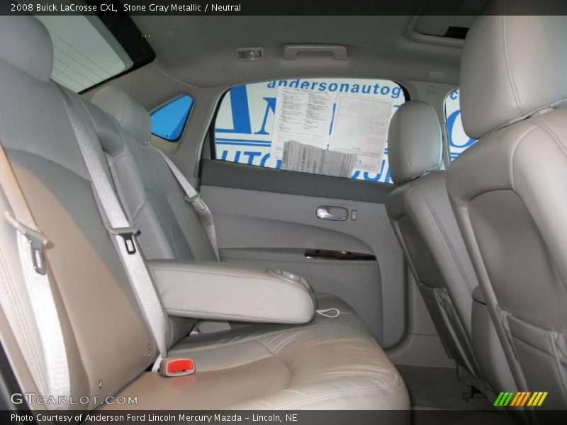 Stone Gray Metallic / Neutral 2008 Buick LaCrosse CXL