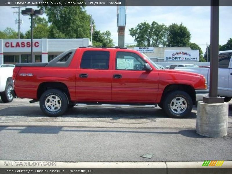 Victory Red / Gray/Dark Charcoal 2006 Chevrolet Avalanche LS 4x4