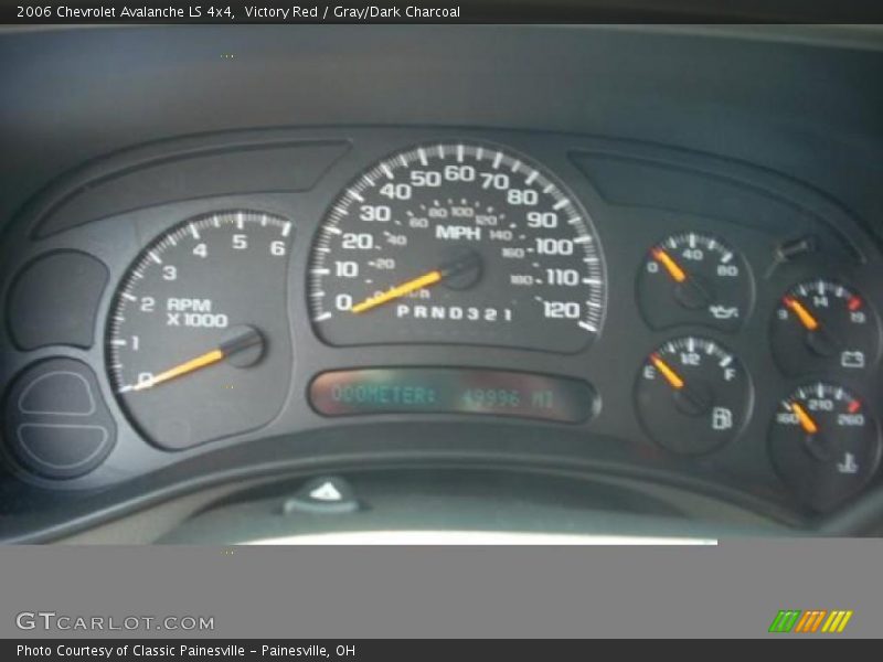 Victory Red / Gray/Dark Charcoal 2006 Chevrolet Avalanche LS 4x4
