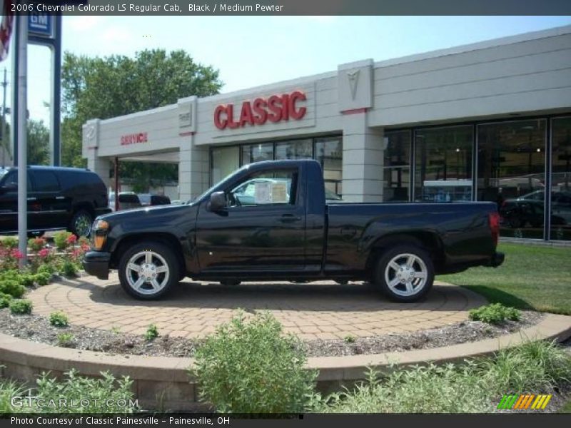 Black / Medium Pewter 2006 Chevrolet Colorado LS Regular Cab