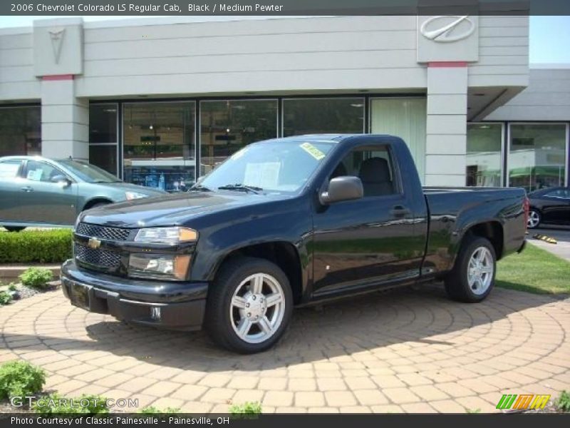 Black / Medium Pewter 2006 Chevrolet Colorado LS Regular Cab