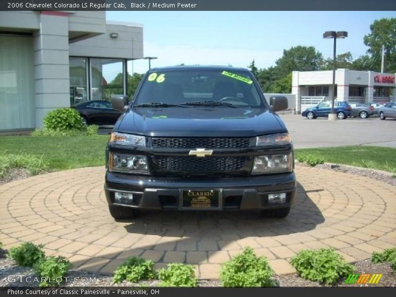 Black / Medium Pewter 2006 Chevrolet Colorado LS Regular Cab