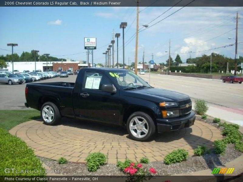 Black / Medium Pewter 2006 Chevrolet Colorado LS Regular Cab