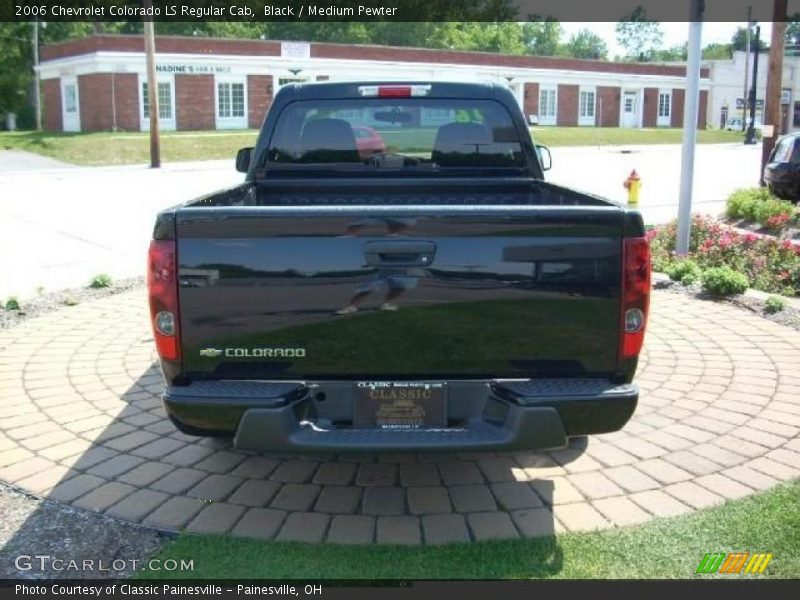 Black / Medium Pewter 2006 Chevrolet Colorado LS Regular Cab