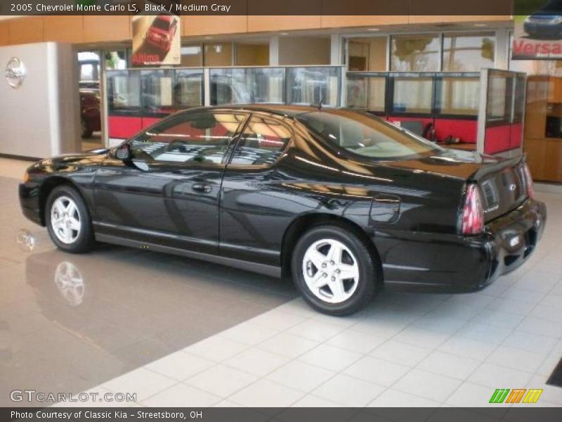 Black / Medium Gray 2005 Chevrolet Monte Carlo LS