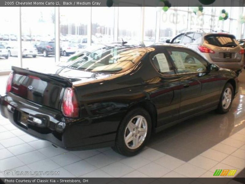 Black / Medium Gray 2005 Chevrolet Monte Carlo LS