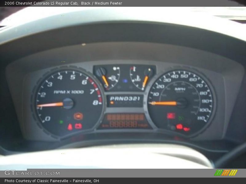 Black / Medium Pewter 2006 Chevrolet Colorado LS Regular Cab