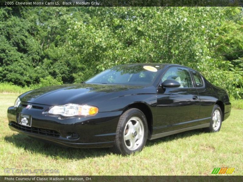 Black / Medium Gray 2005 Chevrolet Monte Carlo LS
