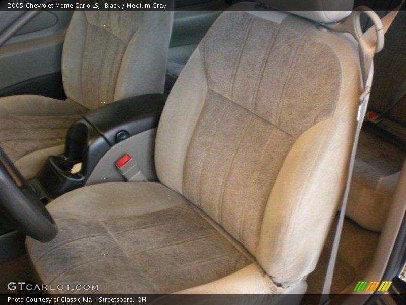 Black / Medium Gray 2005 Chevrolet Monte Carlo LS