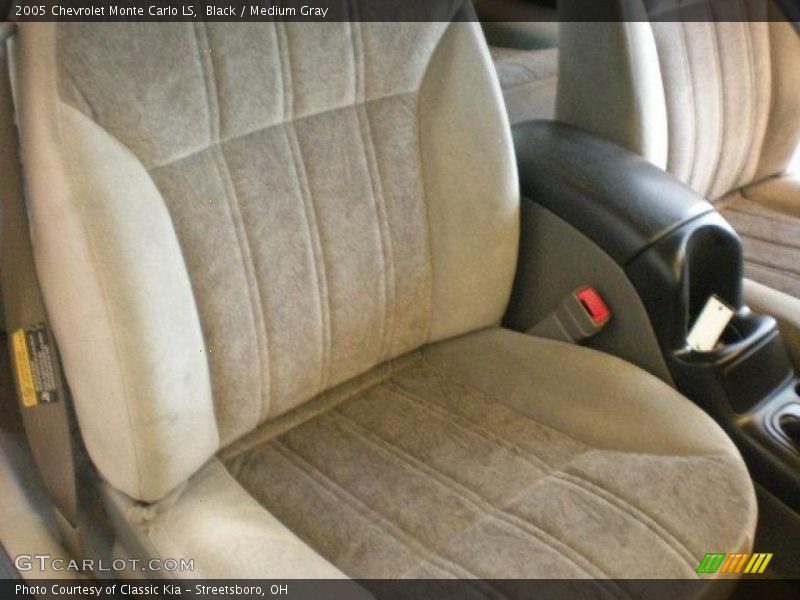 Black / Medium Gray 2005 Chevrolet Monte Carlo LS