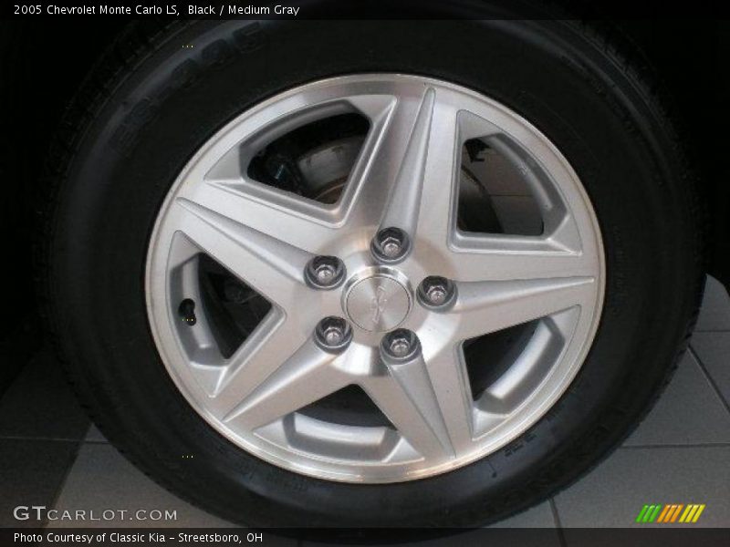 Black / Medium Gray 2005 Chevrolet Monte Carlo LS