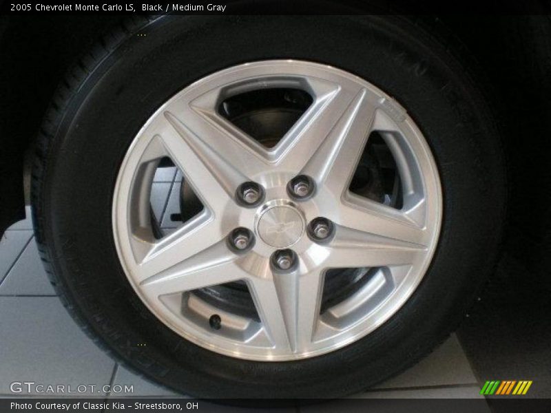 Black / Medium Gray 2005 Chevrolet Monte Carlo LS