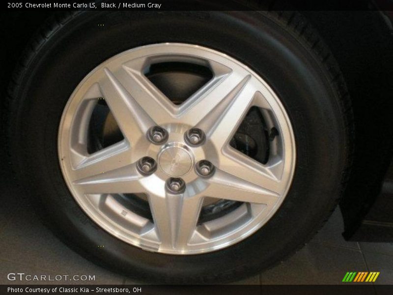 Black / Medium Gray 2005 Chevrolet Monte Carlo LS