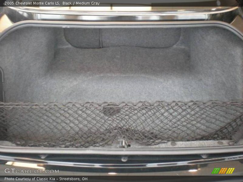Black / Medium Gray 2005 Chevrolet Monte Carlo LS