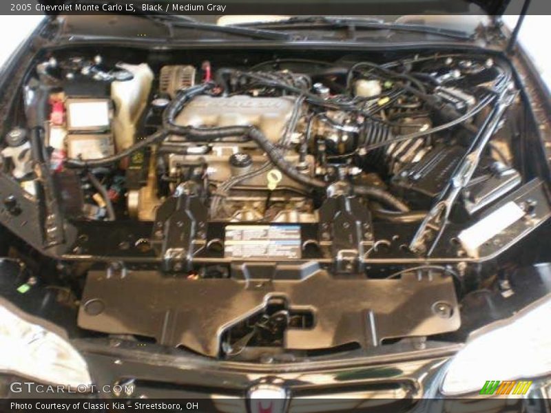Black / Medium Gray 2005 Chevrolet Monte Carlo LS