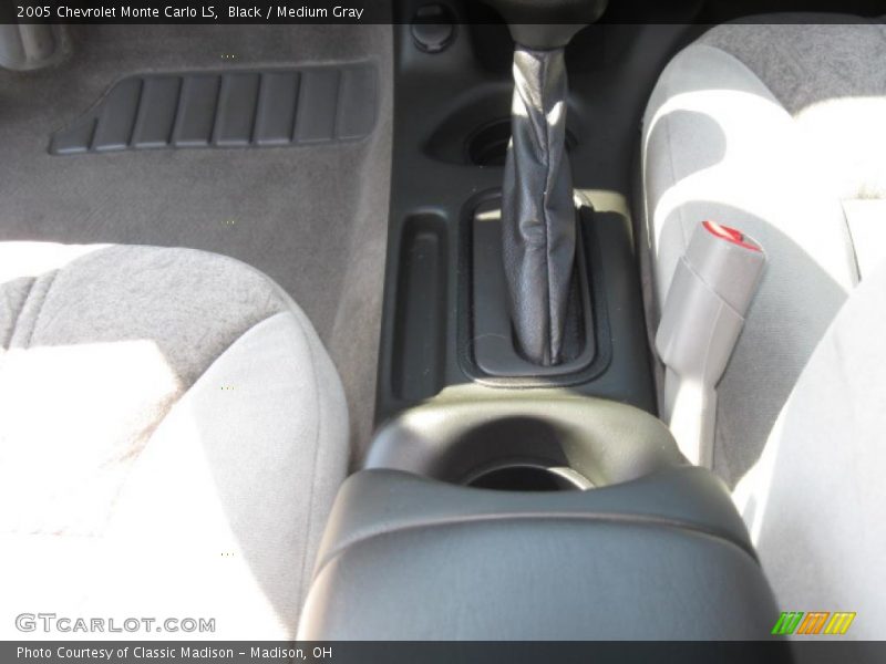 Black / Medium Gray 2005 Chevrolet Monte Carlo LS