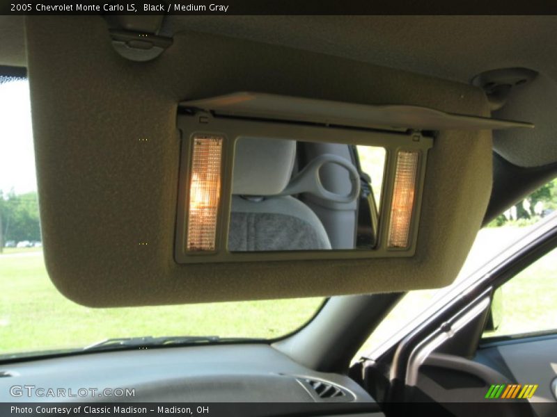 Black / Medium Gray 2005 Chevrolet Monte Carlo LS