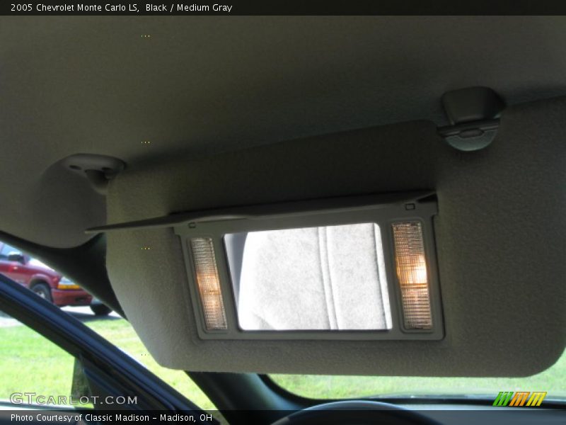 Black / Medium Gray 2005 Chevrolet Monte Carlo LS