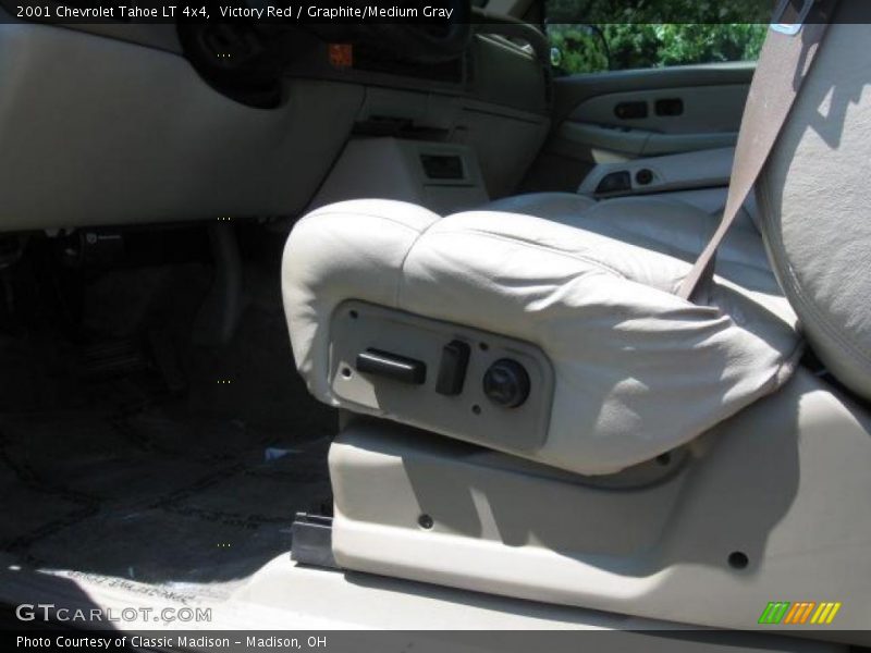 Victory Red / Graphite/Medium Gray 2001 Chevrolet Tahoe LT 4x4