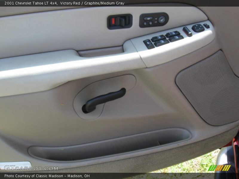 Victory Red / Graphite/Medium Gray 2001 Chevrolet Tahoe LT 4x4