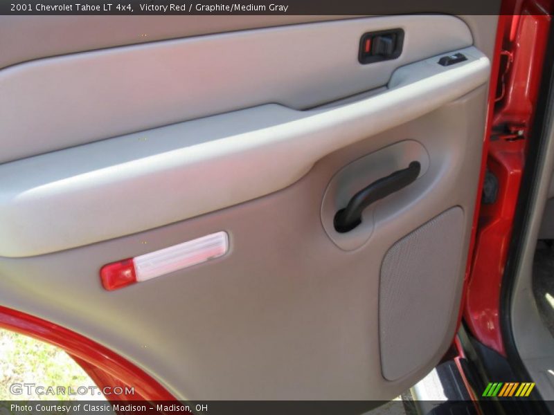 Victory Red / Graphite/Medium Gray 2001 Chevrolet Tahoe LT 4x4