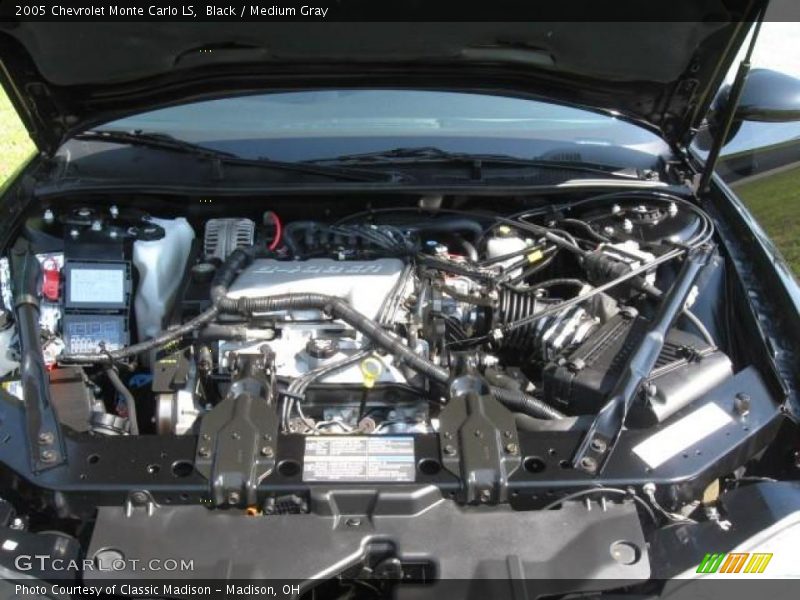 Black / Medium Gray 2005 Chevrolet Monte Carlo LS