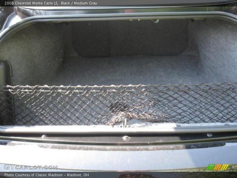 Black / Medium Gray 2005 Chevrolet Monte Carlo LS
