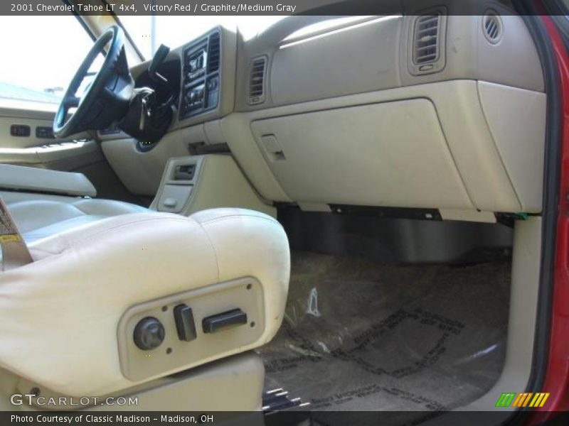 Victory Red / Graphite/Medium Gray 2001 Chevrolet Tahoe LT 4x4