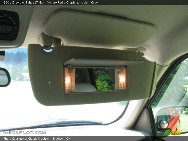 Victory Red / Graphite/Medium Gray 2001 Chevrolet Tahoe LT 4x4
