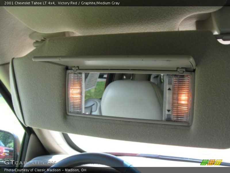 Victory Red / Graphite/Medium Gray 2001 Chevrolet Tahoe LT 4x4